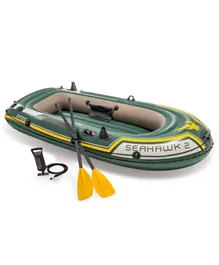 Intex Seahawk 2 Boat Set - Green