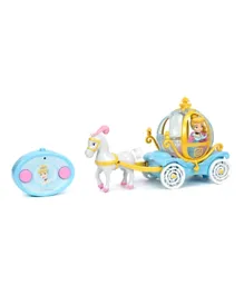 Jada Disney Princess RC Cinderella Carriage  Vehicle - Blue