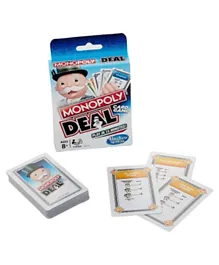 Monopoly Deal Quick-Playing Card Game - 2-5 Players