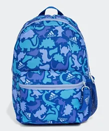 adidas Dino All Over Print Backpack Royal Blue - 13 Inches