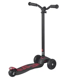Micro Maxi Deluxe Pro Scooter - Black and Red