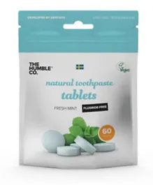 The Humble Co. Natural Toothpaste Tablets Fluoride Free - 60 Pieces