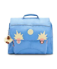 Kipling Iniko Sweet Blue Medium Backpack Blue - 12 Inches