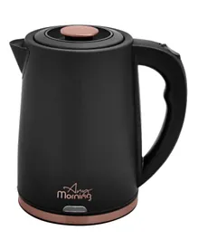 Any Morning Stainless Steel Hot Water Kettle  1.8L 1500W DE231801 - Black