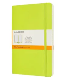 MOLESKINE Classic Notebook, Large - Lemon Green