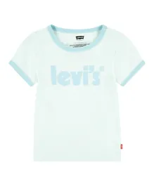Levi's LVG Meet & Greet Logo Ringer Top - Blue