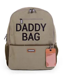 Childhome Daddy Bag Care Backpack Khaki - 18.89 Inches