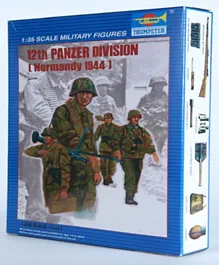 Trumpeter 12th Panzer Division Normandy 1944 Construction Set
