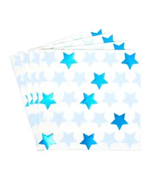 Neviti Little Star Blue Paper Napkins - Pack of 16