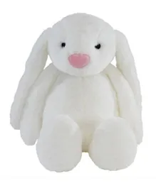 Resoftables Plush Bunny Bobo Medium White - 14 Inches