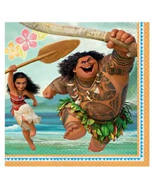 Party Centre Moana Lunch Tissues - 16 Pieces