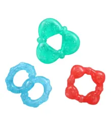 Bright Starts Stay Cool Teethers Gel-Filled Pack Of 3 - Multicolour