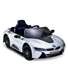 BMW I8 Licensed Battery Operated Ride On with Remote Control - Silver