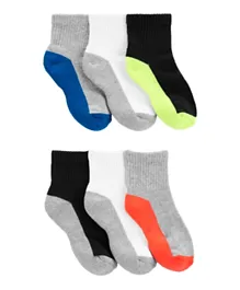 Carter's 6 Pack Active Socks - Multicolor