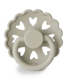 FRIGG Fairytale Silicone Baby Pacifier Willow Grey - Size 2