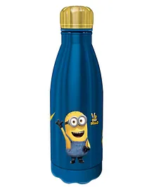 Minion Stainless Steel Water Bottle Blue & Yellow - 600 ml