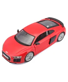 Maisto Die Cast 1:24 Scale Special Edition Audi R8 V 10 Plus - Red
