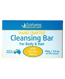 Grahams Natural Body & Hair Cleansing Bar - 100g