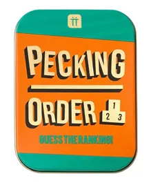 Talking Tables Pecking Order Tin Game - 2 Players+