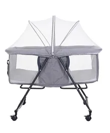 Uniqoo Tita Travel Foldable Baby Bed - Khaki