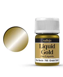 Vallejo Liquid Gold 70.795 Green Gold - 35ml