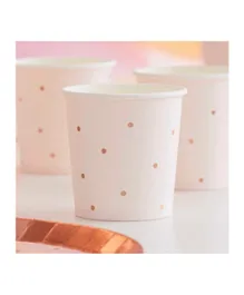 Ginger Ray Pink and Rose Gold Shot Glasses - 10 Pieces