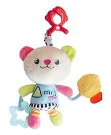 Moon Kitty Pull String Musical Toy For Stroller & Car Seats