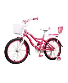Mogoo Princess Kids Bicycle 20 Inch - Ruby Pink