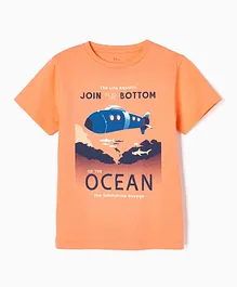 Zippy Submarine T-Shirt - Orange