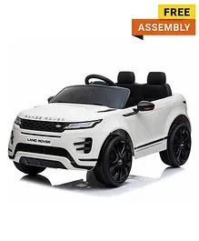 Megastar Licensed Battery Operated Range Rover Evoque 4WD 12V Ride On - White