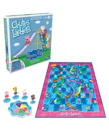 Hasbro Games Chutes and Ladders Peppa Pig Edition Board Game - 2 to 4 Players