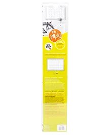 Brewster Whiteboard Monthly Calendar Decal - White