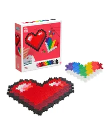 Plus Plus Puzzle By Number Hearts Building Set - 250 Pieces