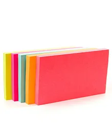 3M Post it Notes Neon Colours - 500 Sheets
