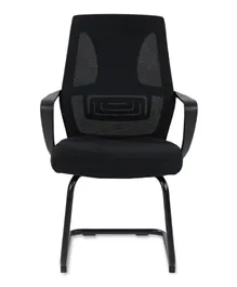 PAN Home Airway Office Visitor Chair Mesh & Fabric - Black