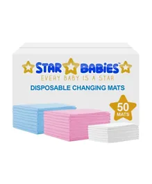 Star Babies Disposable Changing Mat - Pack of 50