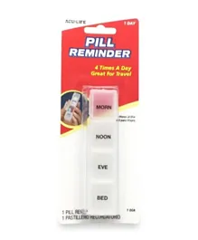 Acu Life Daily Pill Box - Clear