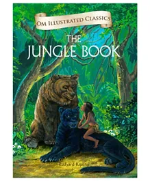 Om Kidz Illustrated Classics The Jungle Book Hardback - English