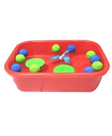Mindset Water and Sand Messy Play Activity Tub Tray - Red