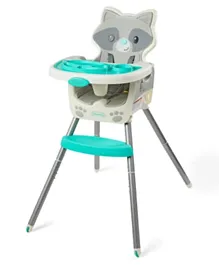 Infantino Grow With Me 4 in 1 Convertible High Chair - Racoon