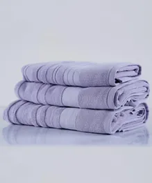 PAN Home Hampton Textured Bath Towel - DustyLilac