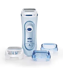 Braun Silk-epil Lady Shaver 5-160 3-in-1 Wet & Dry Electric Shaver - Blue
