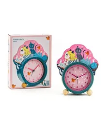 Djeco Little Cat Alarm Clock - Pink