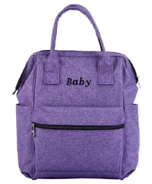 Night Angel Baby Diaper Bag - Purple