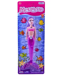 Artoy Mermaid Doll With Led Light On Blister Card Pack of 1 - Assorted colors