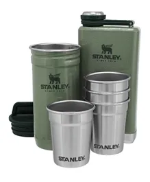 Stanley Jr Adventure Pre-Party Shot Glass + Flask Set - Hammerton Green