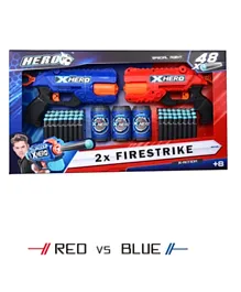 Hero Kids Firestrike Gun Pack of 2 - Multicolor