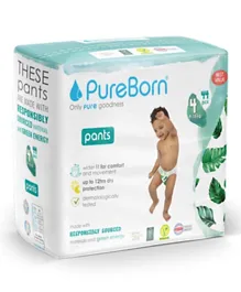 PureBorn Pull Ups Twin Pack Pant Style Diapers Size 4 - 44 Pieces