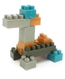 Puzzle Building Blocks Yellow  - 112 Pieces