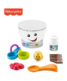 Fisher-Price Laugh & Learn Magic Color Mixing Bowl - English & Arabic & French Speaking (Multi-Lingual)